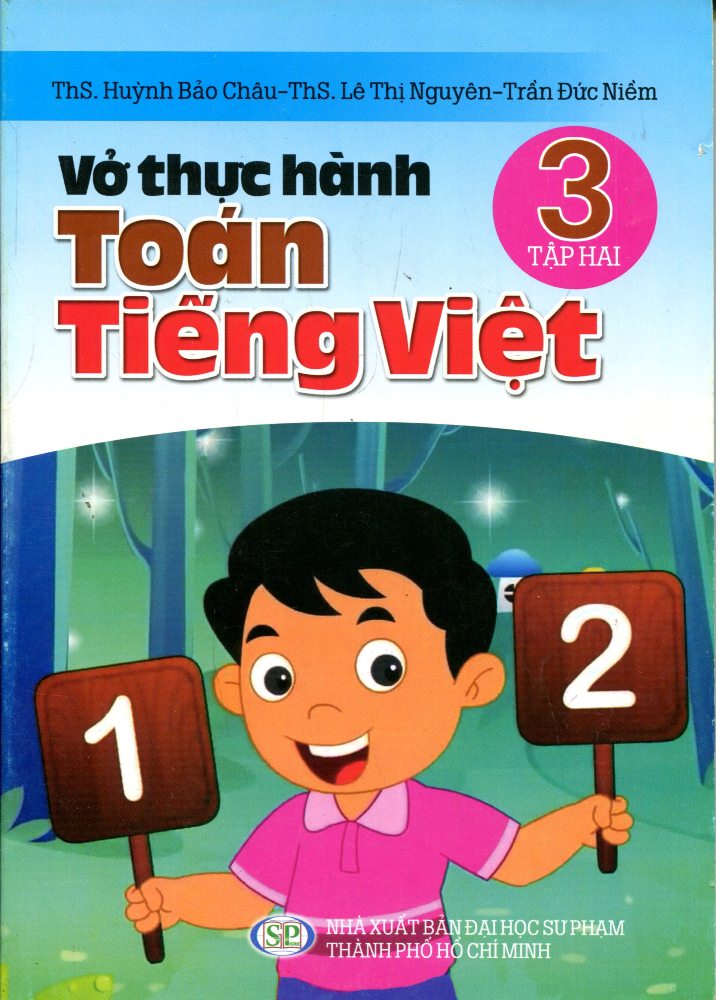 Bìa sách Vở Thực Hành Toán Tiếng Việt Lớp 3 (Tập 2)