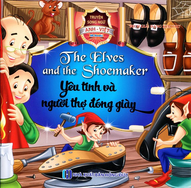 Bìa sách Yêu Tinh Và Người Thợ Đóng Giày (Song Ngữ Anh - Việt)