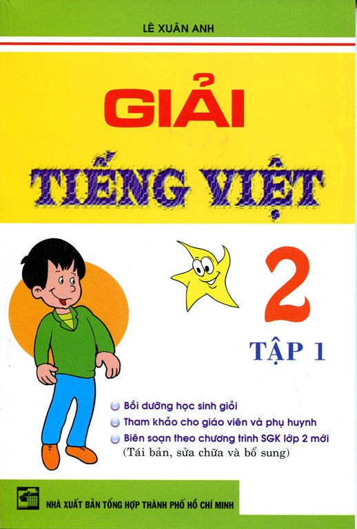 Bìa sách Giải Tiếng Việt Lớp 2 (Tập 1)
