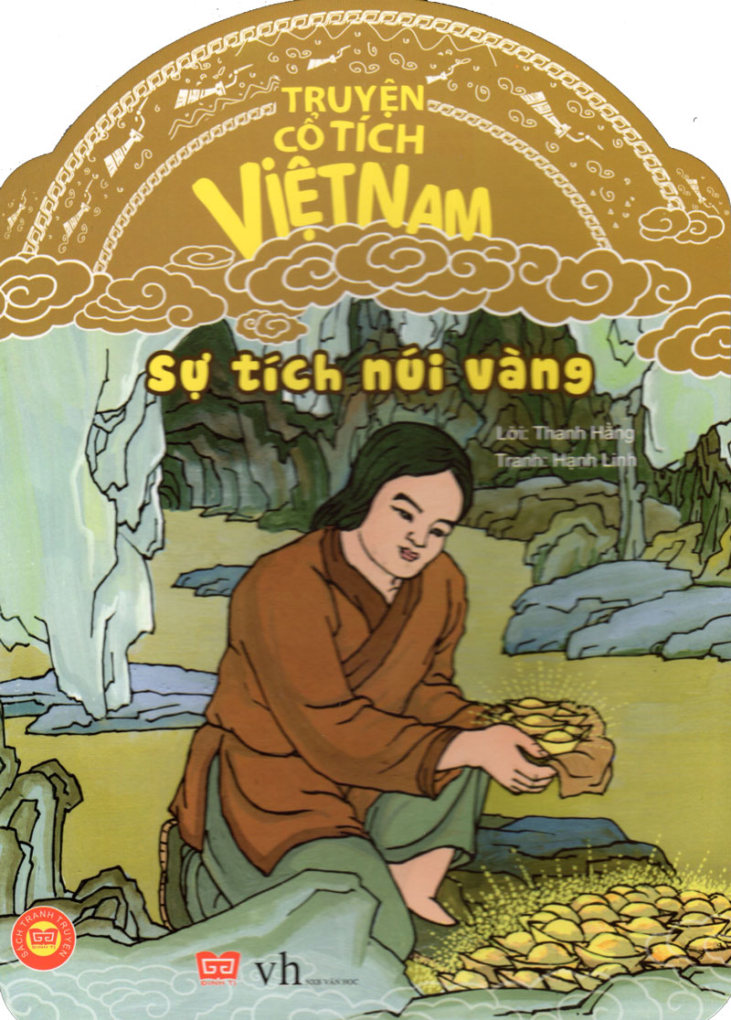 Bìa sách Truyện Cổ Tích Việt Nam - Sự Tích Núi Vàng