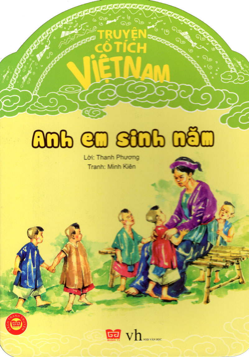 Bìa sách Truyện Cổ Tích Việt Nam - Anh Em Sinh Năm
