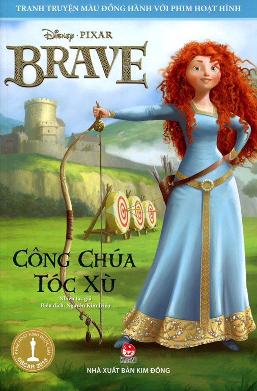 Bìa sách Brave - Công Chúa Tóc Xù