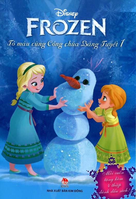 Bìa sách Frozen - Tô Màu Cùng Công Chúa Băng Tuyết (Tập 1)