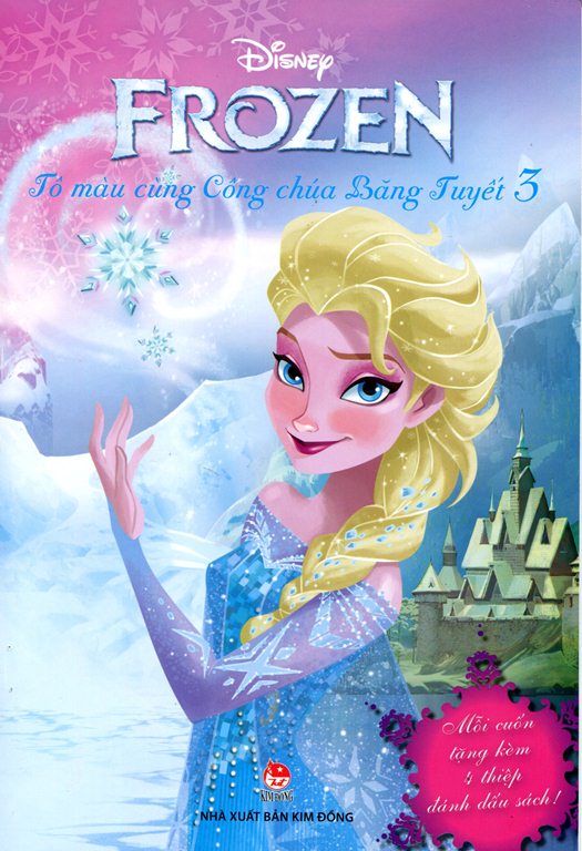 Bìa sách Frozen - Tô Màu Cùng Công Chúa Băng Tuyết (Tập 3)