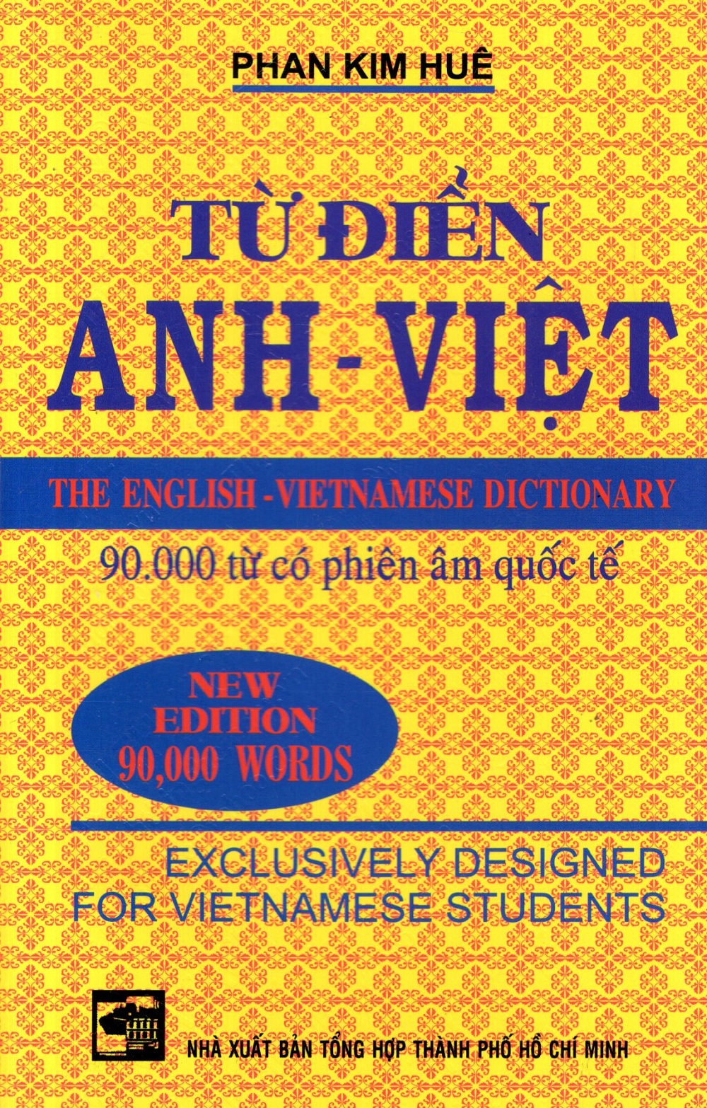 Bìa sách Từ Điển Anh - Việt (90.000 Từ) - Sách Bỏ Túi
