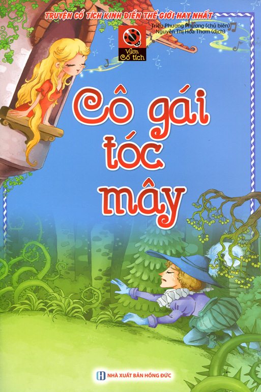 Bìa sách Vườn Cổ Tích - Cô Gái Tóc Mây