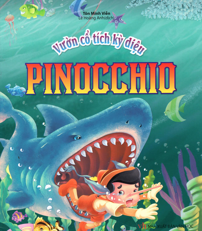 Bìa sách Vườn Cổ Tích Kỳ Diệu - Pinocchio