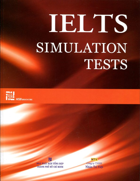 Bìa sách IELTS Simulation Test (Kèm CD)
