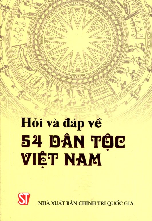 Bìa sách Hỏi Và Đáp Về 54 Dân Tộc Việt Nam