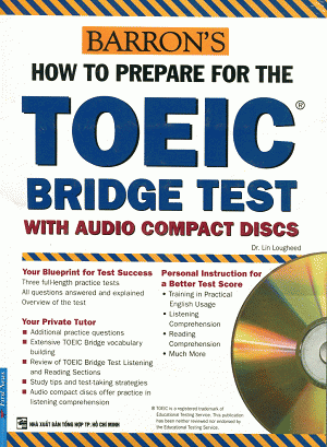 Bìa sách Toeic Bridge Test (Kèm 2 CD) - Tái Bản