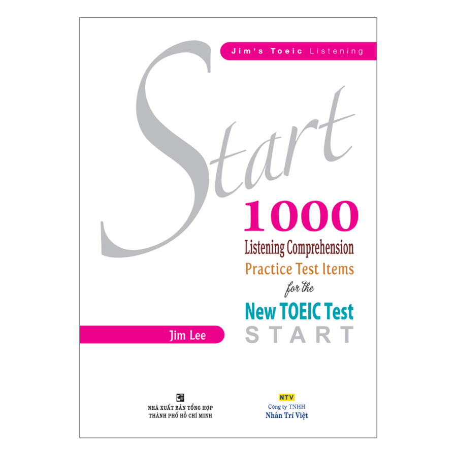 Bìa sách Start 1000 Listening Comprehension Practice Test Items For The New TOEIC Test (Kèm CD)