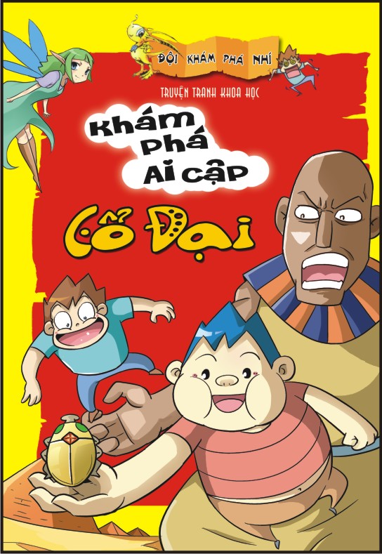 Bìa sách Đội Khám Phá Nhí - Khám Phá Ai Cập Cổ Đại