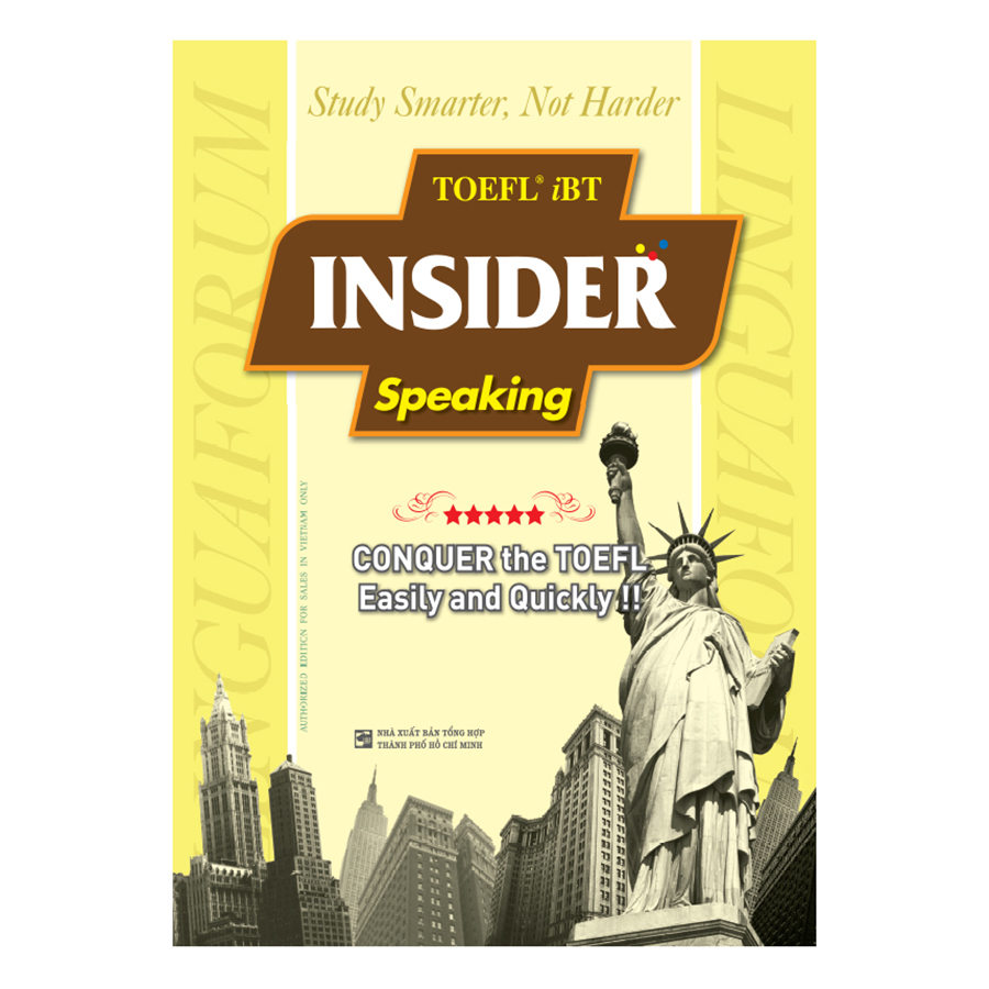 Bìa sách TOEFL iBT Insider Speaking