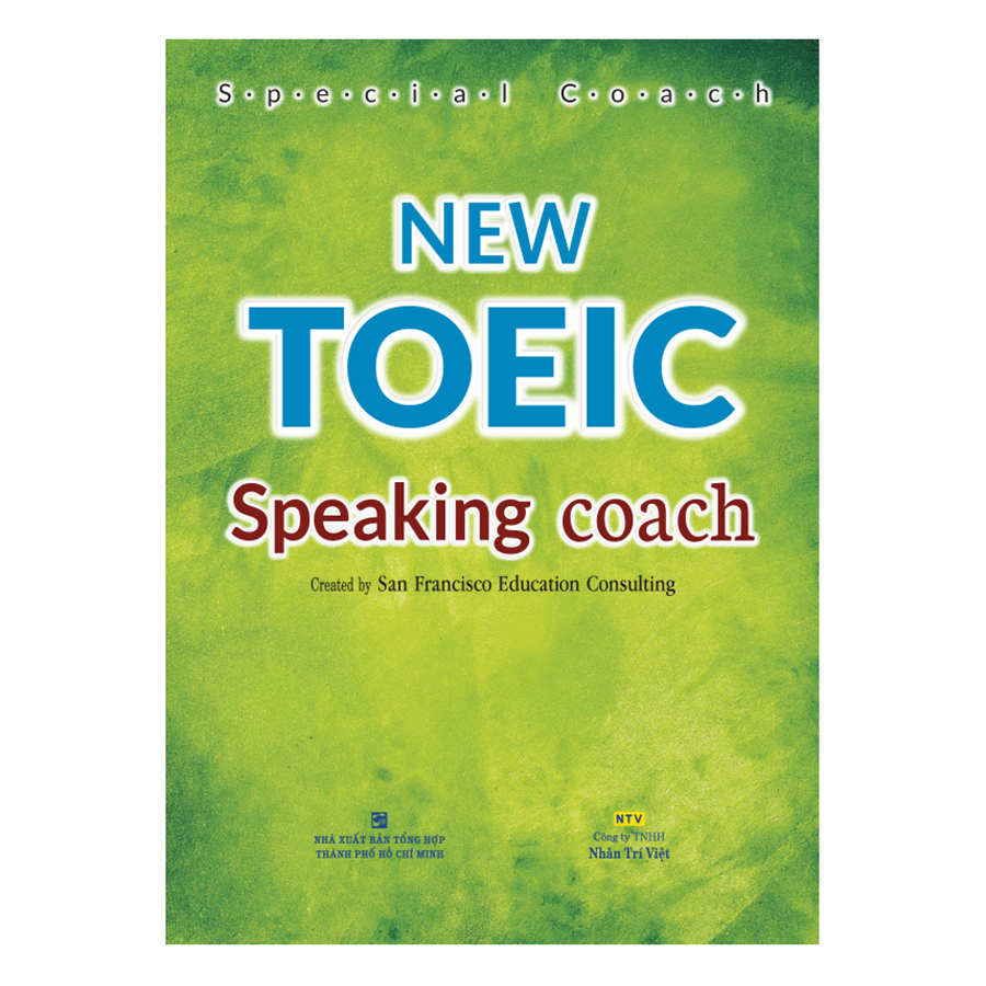Bìa sách New Toeic Speaking Coach (Kèm CD)