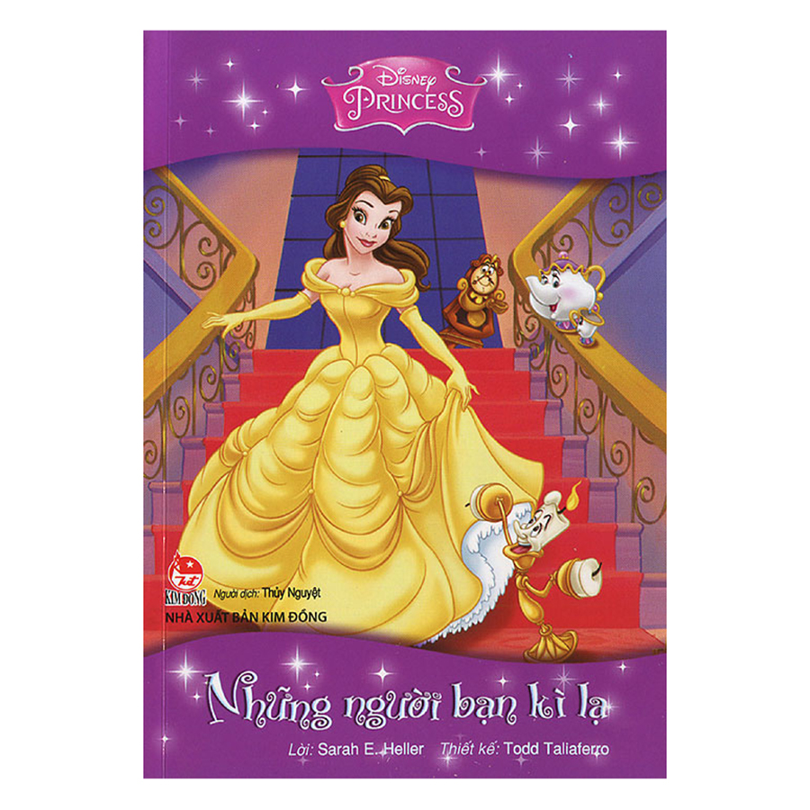 Bìa sách Tranh Truyện Công Chúa Disney - Những Người Bạn Kì Lạ