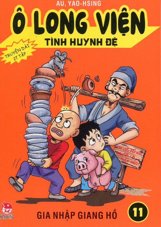 Bìa sách Ô Long Viện Tình Huynh Đệ - Tập 11