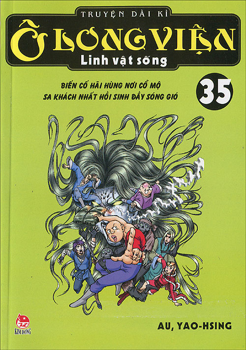 Bìa sách Ô Long Viện Linh Vật Sống - Tập 35