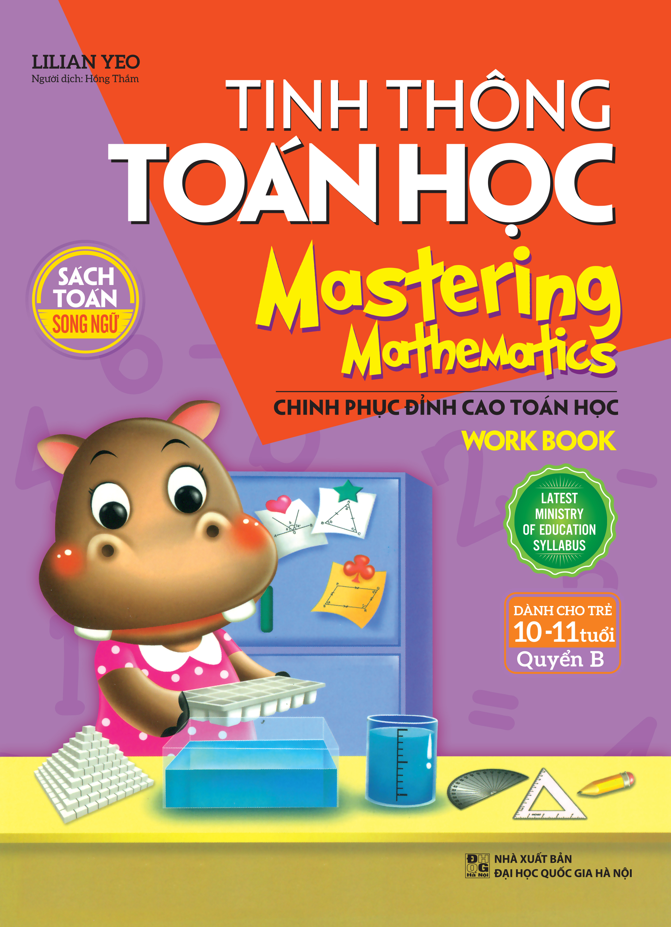 Bìa sách Tinh Thông Toán Học - Mastering Mathematics - Dành Cho Trẻ 10-11 Tuổi - Quyển B
