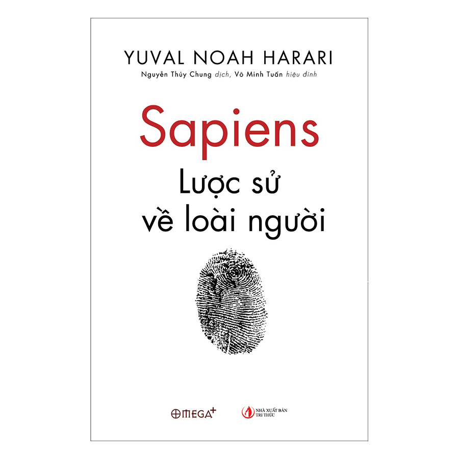 Bìa sách Sapiens: Lược Sử Về Loài Người
