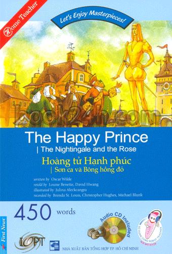 Bìa sách Happy Reader - Hoàng Tử Hạnh Phúc (Kèm 1 CD)