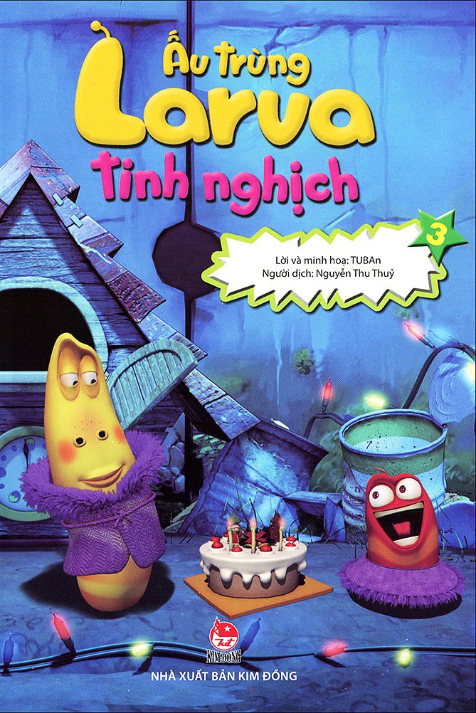 Review sách Ấu Trùng Larva Tinh Nghịch (Tập 3)
