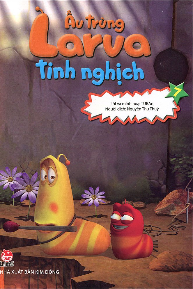 Bìa sách Ấu Trùng Larva Tinh Nghịch (Tập 7)