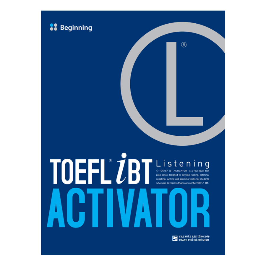 Bìa sách TOEFL iBT Activator Listening: Beginning (Without Audio CD)
