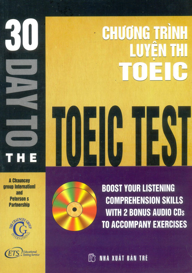 Bìa sách 30 Days To The TOEIC Test (Chương Trình Luyện Thi TOEIC - Không Kèm CD)