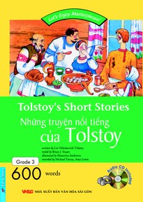 Bìa sách Happy Reader-Tolstoys Short Stories - Kèm 1CD