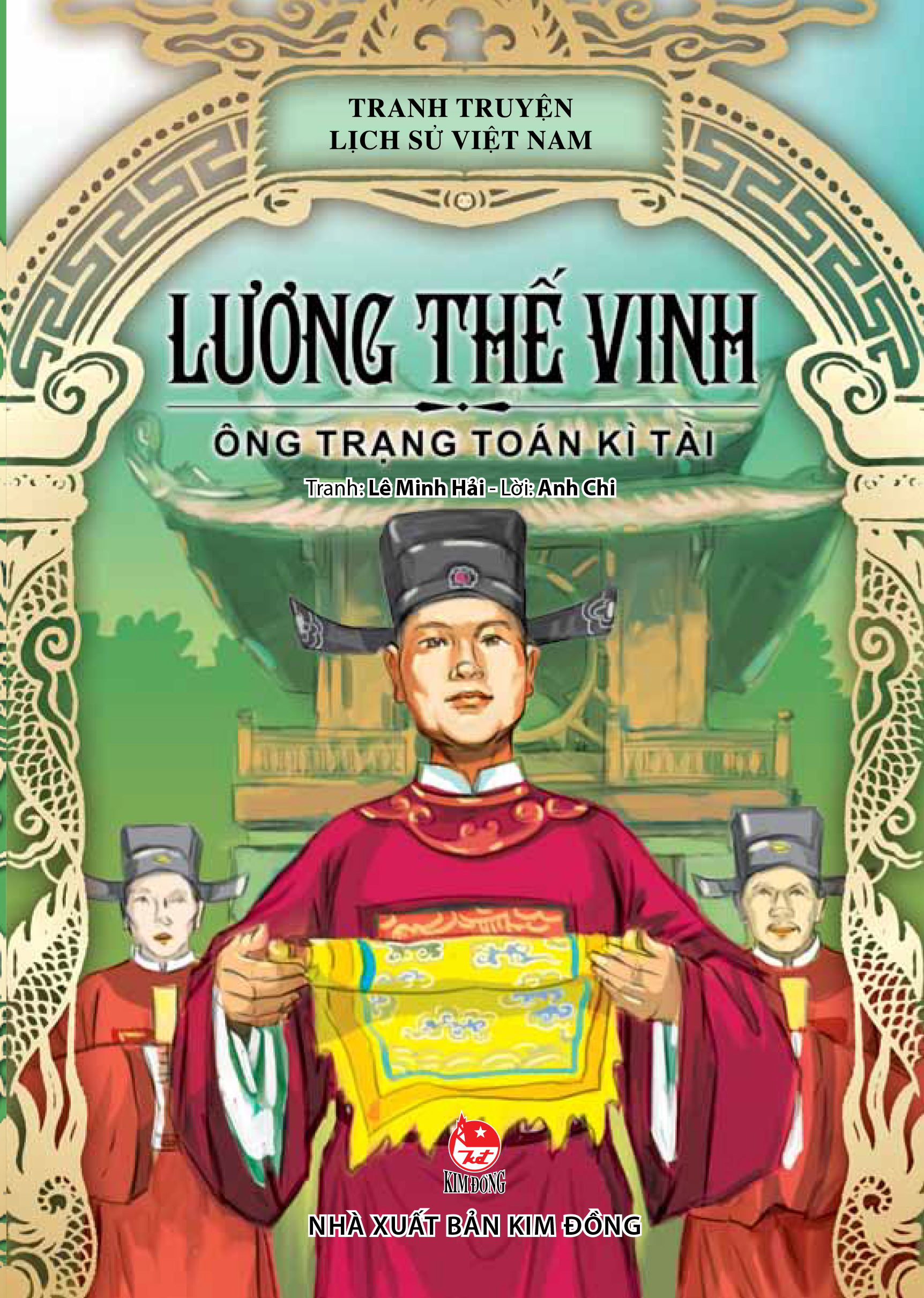 Bìa sách Truyện Tranh Lịch Sử Việt Nam - Lương Thế Vinh - Ông Trạng Toán Kì Tài