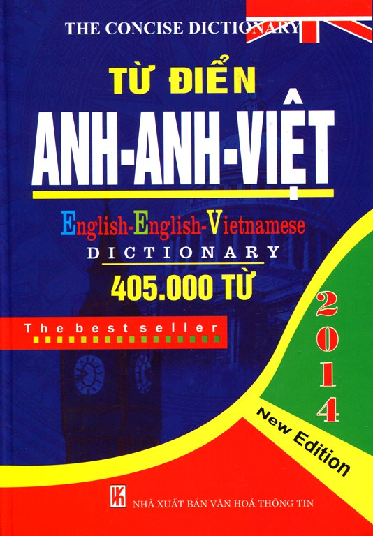 Bìa sách Từ Điển Anh - Anh - Việt (405.000 Từ) - Bìa Cứng