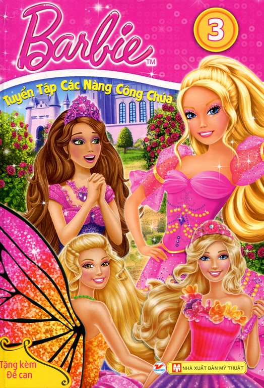 Bìa sách Barbie - Tuyển Tập Các Nàng Công Chúa (Tập 3)