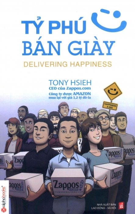 Bìa sách Tỷ Phú Bán Giày (Tái Bản)