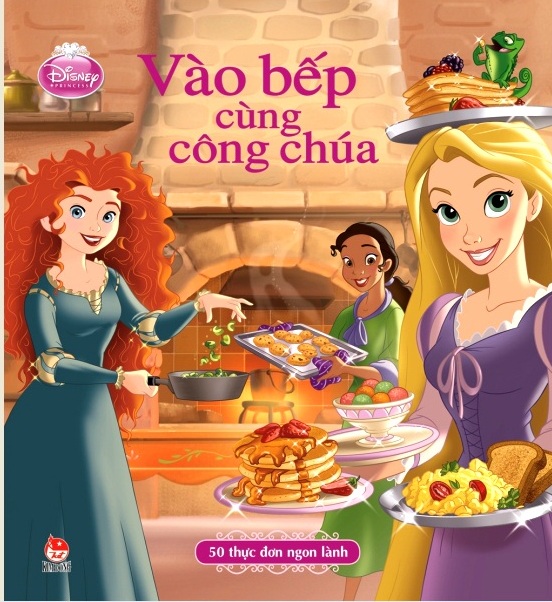 Bìa sách Vào Bếp Cùng Công Chúa (Bìa Cứng)