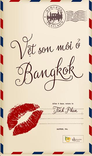 Bìa sách Vệt Son Môi Ở Bangkok