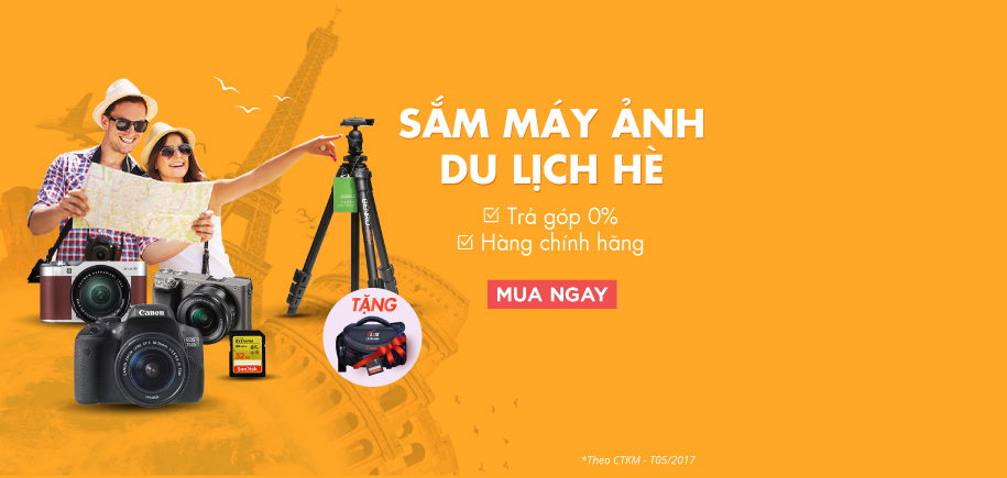 Sắm máy ảnh - Du lịch hè