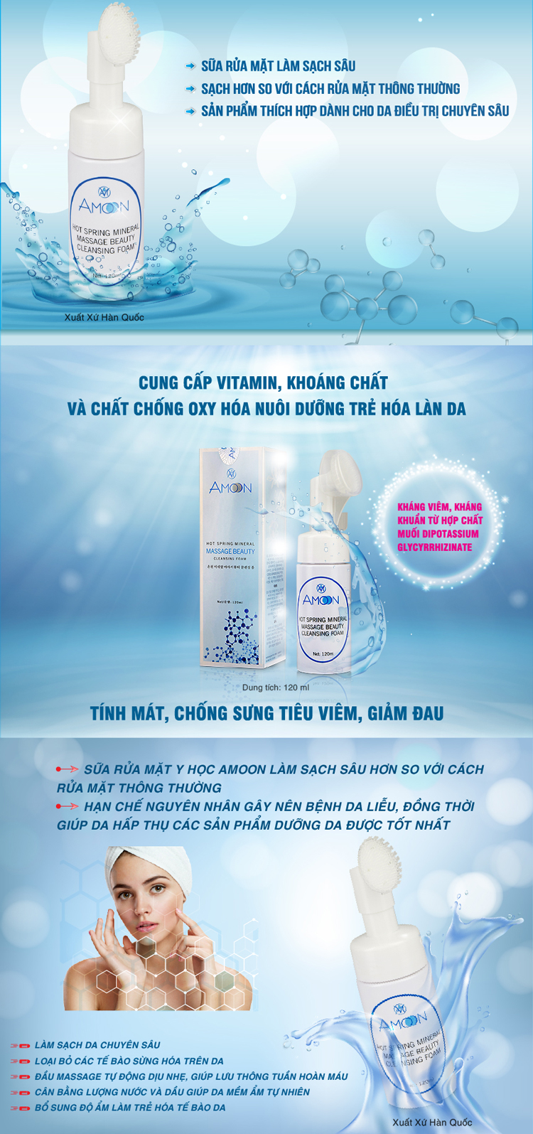Sữa Rửa Mặt Y Học Amoon 1