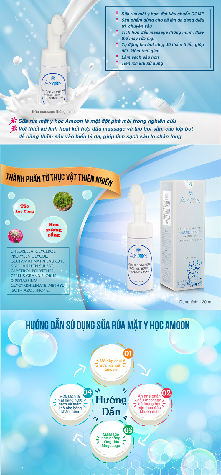 Sữa Rửa Mặt Y Học Amoon 2