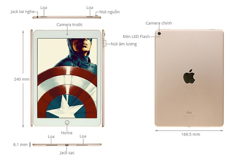iPad Pro 9.7" WiFi 4G 128GB iPad Pro 9.7" WiFi 4G 128GB