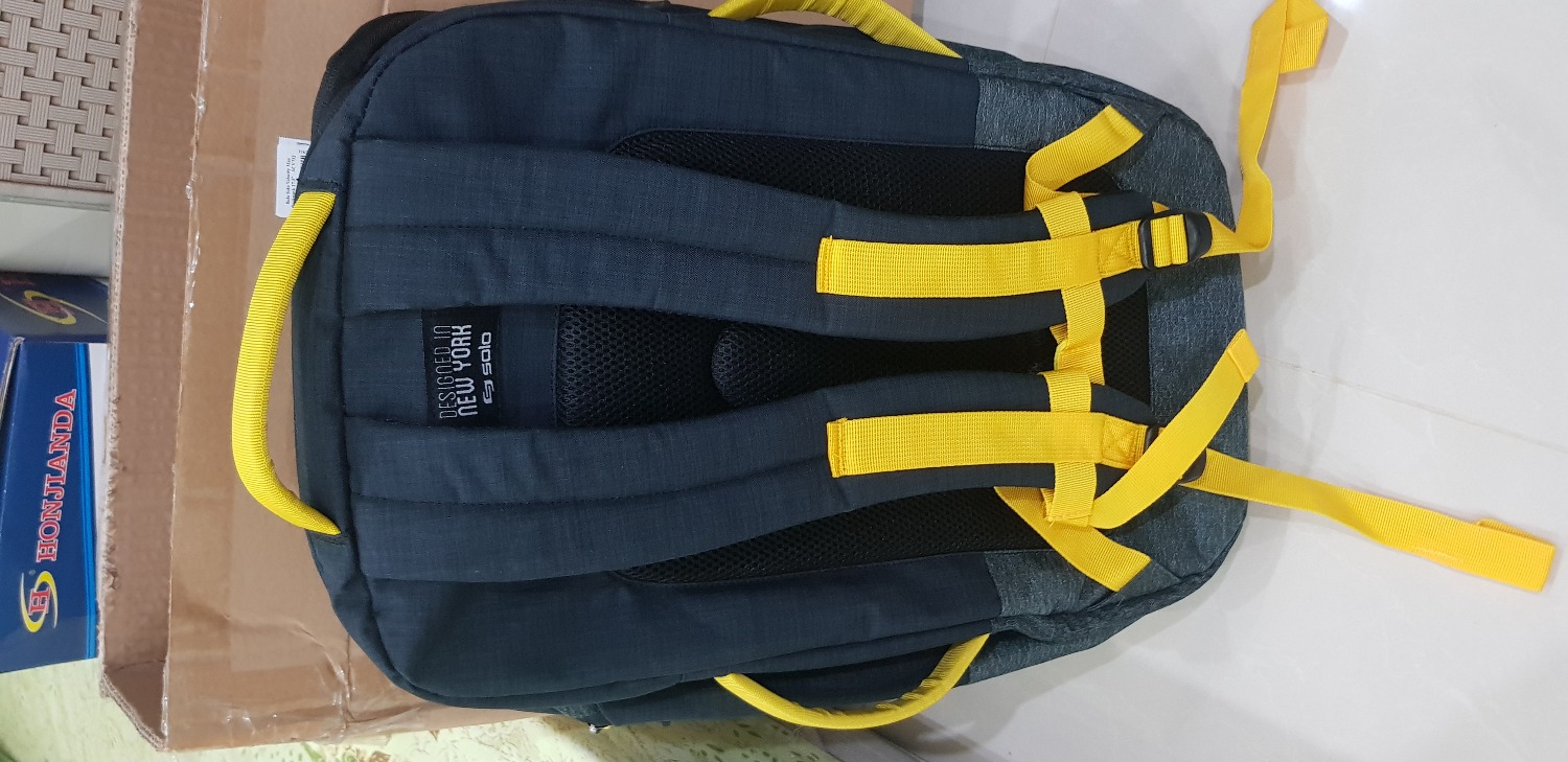 balo solo velocity max backpack 17.3