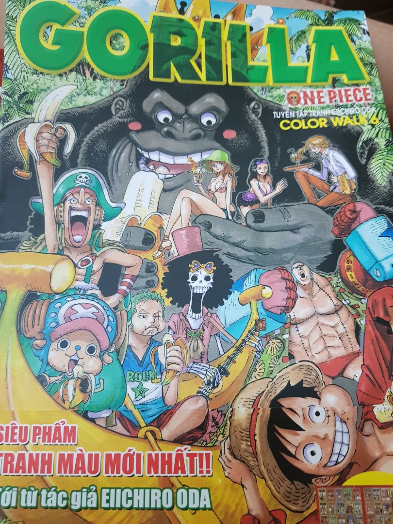 One Piece Color Walk 6 Gorilla Ham Học