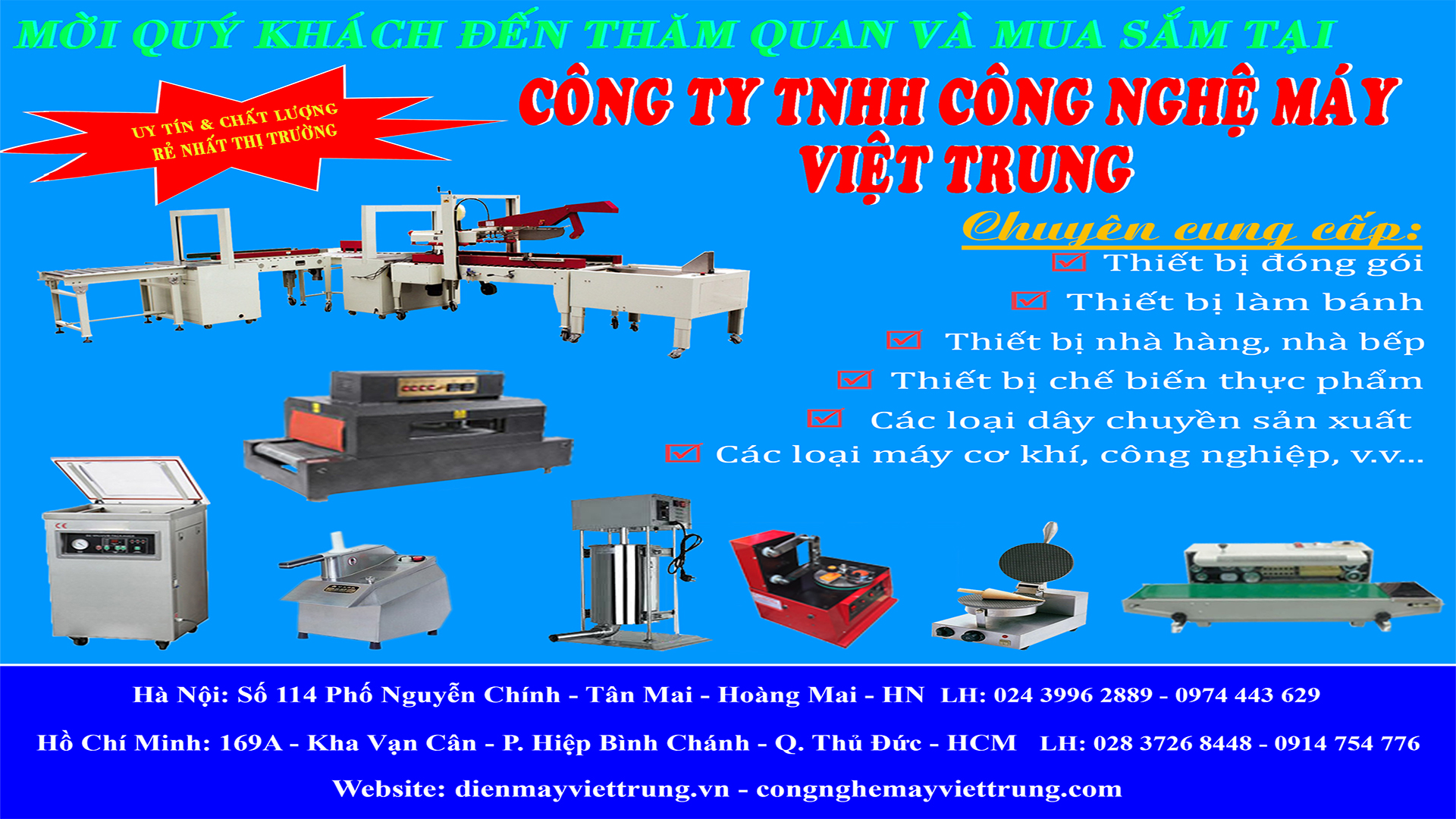 CÔNG NGHỆ MÁY VIỆT TRUNG