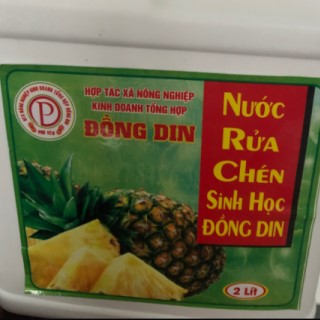 Nước rửa chén Sinh Học Đồng Din