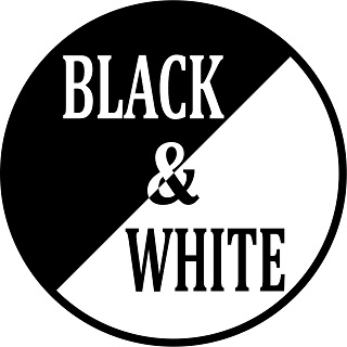 BLACK WHITE UNISEX