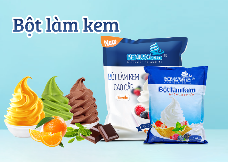 Bột làm Kem Tươi