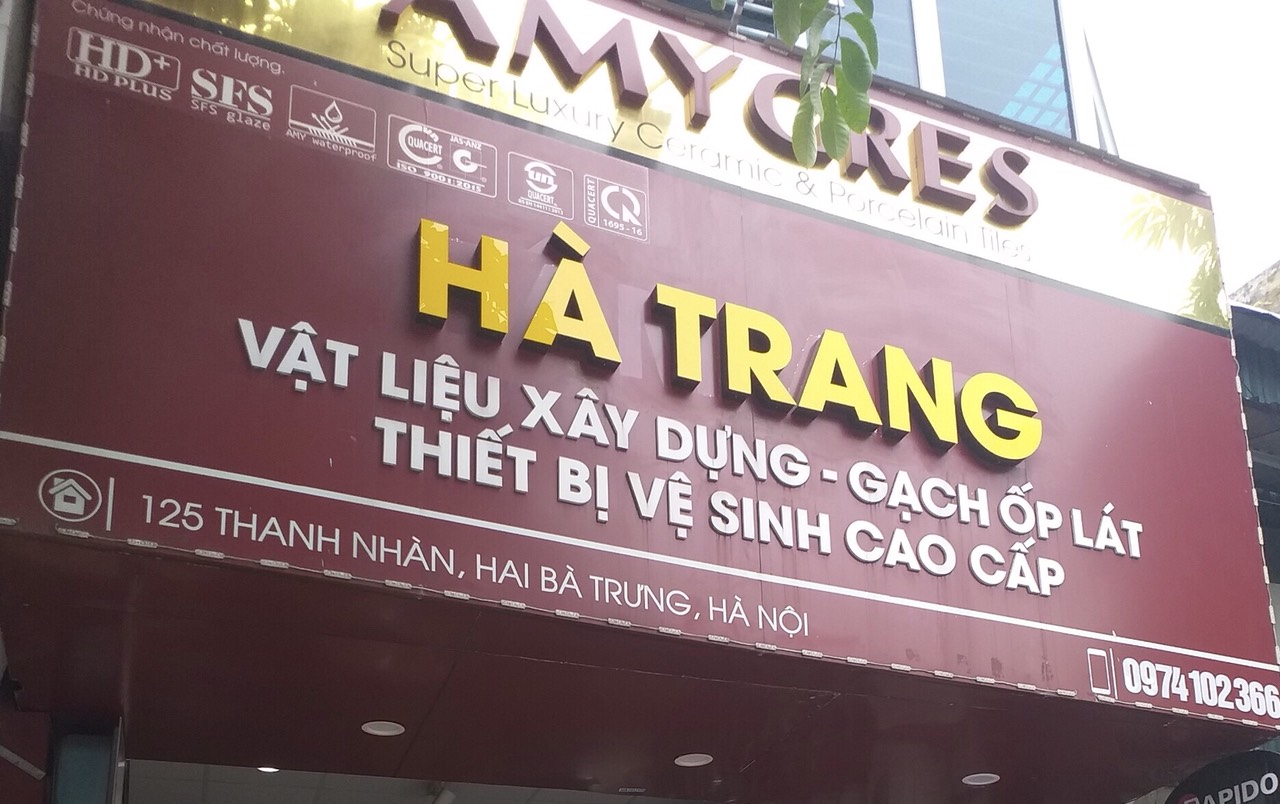 Thiết bị vệ sinh Hà Trang