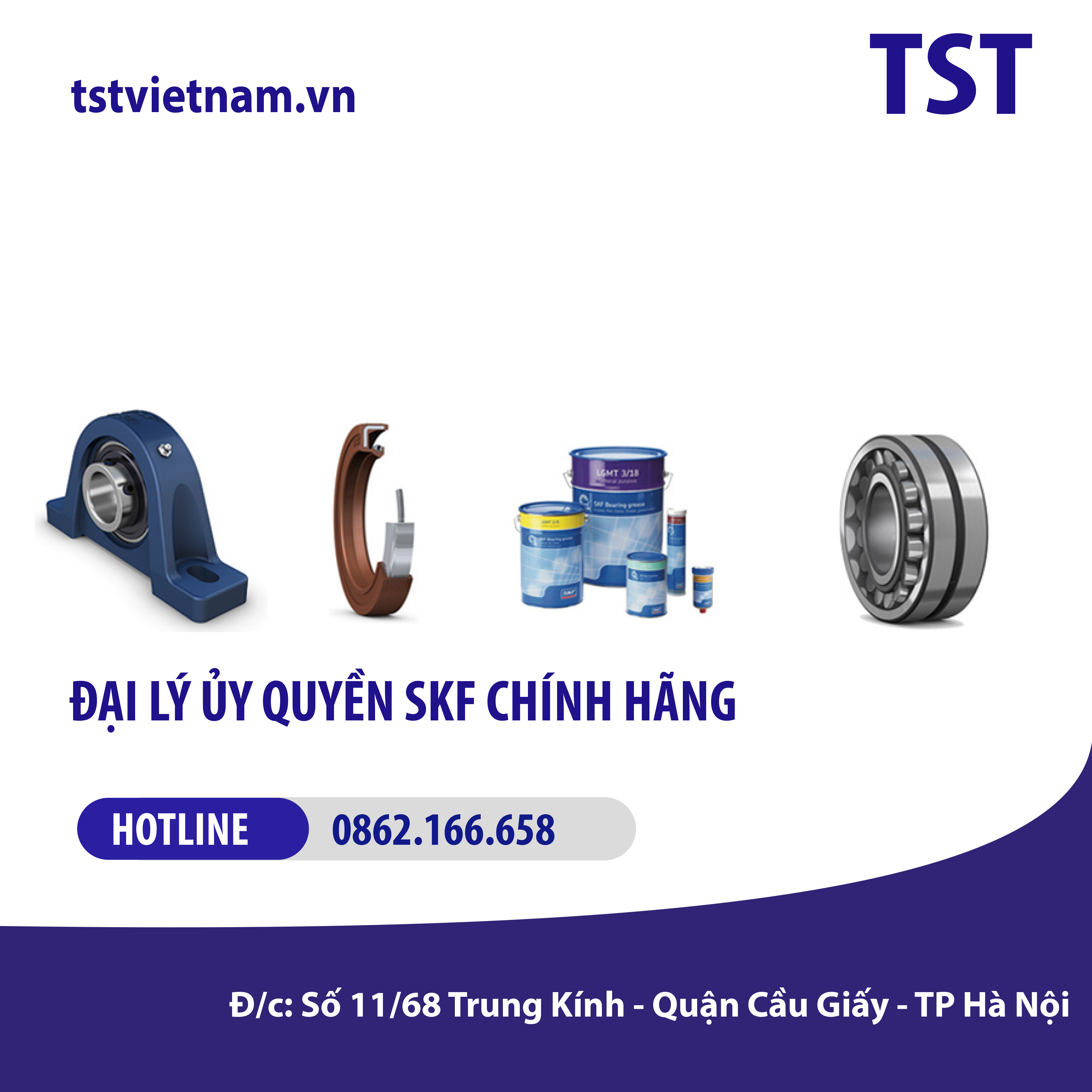 Vòng bi TST Đại lý Toàn quốc