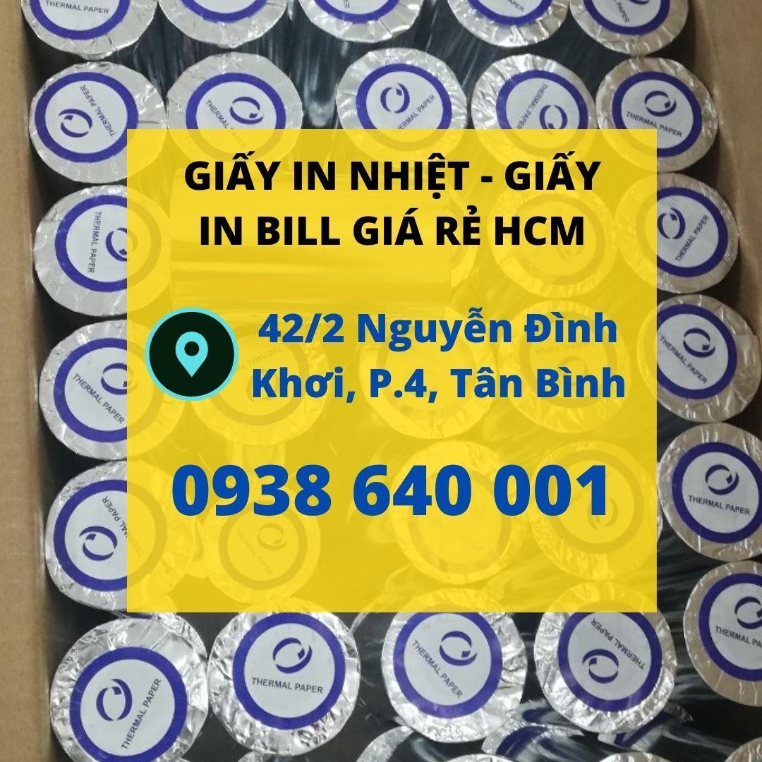 GIẤY IN NHIỆT GIẤY IN BILL