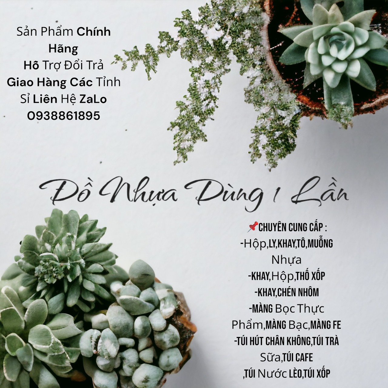 Đồ nhựa dùng 1 lần Shop