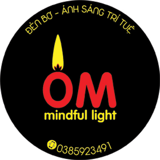 Omcandle Đèn bơ organic